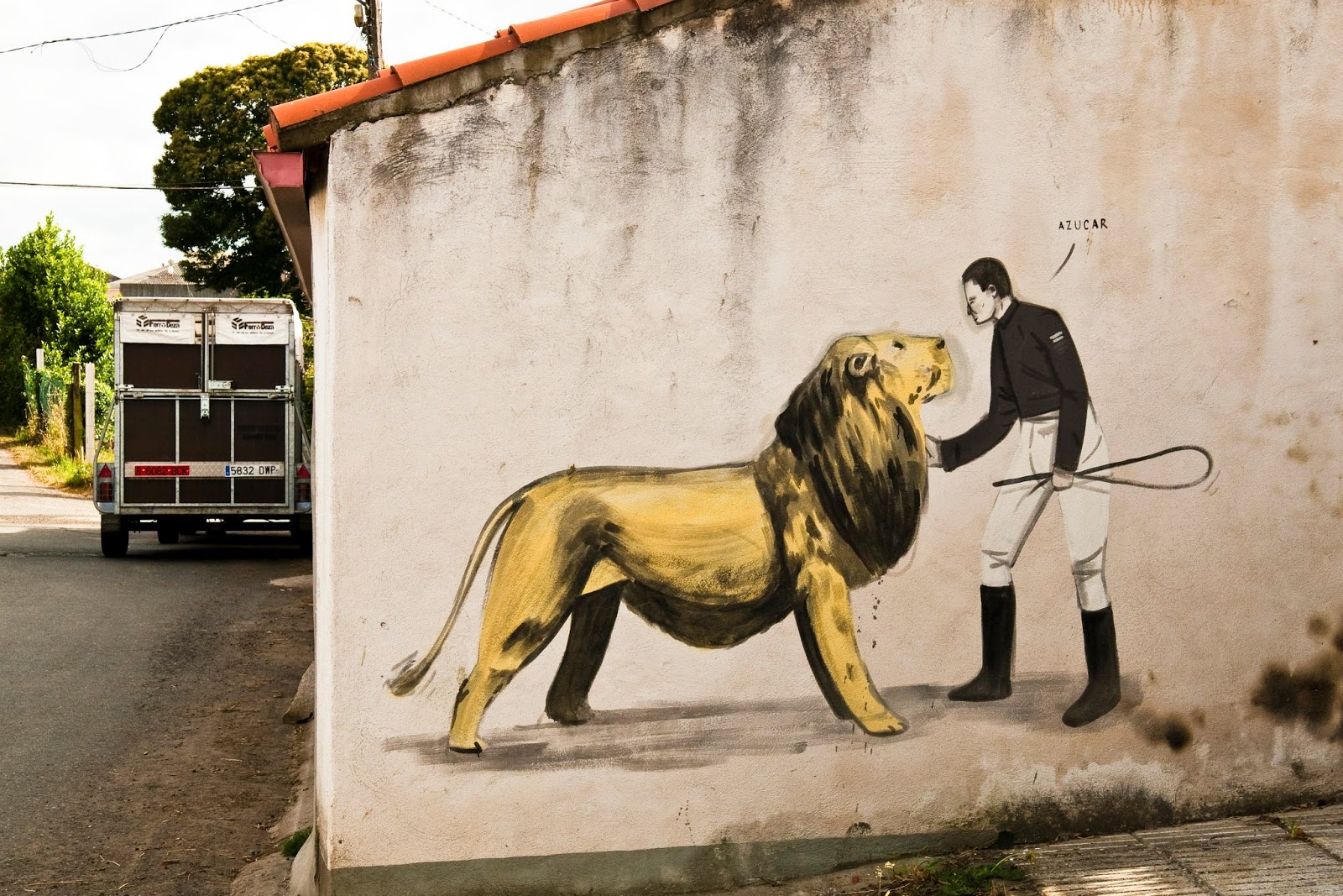 Escif New Murals In Ordes, Spain StreetArtNews StreetArtNews