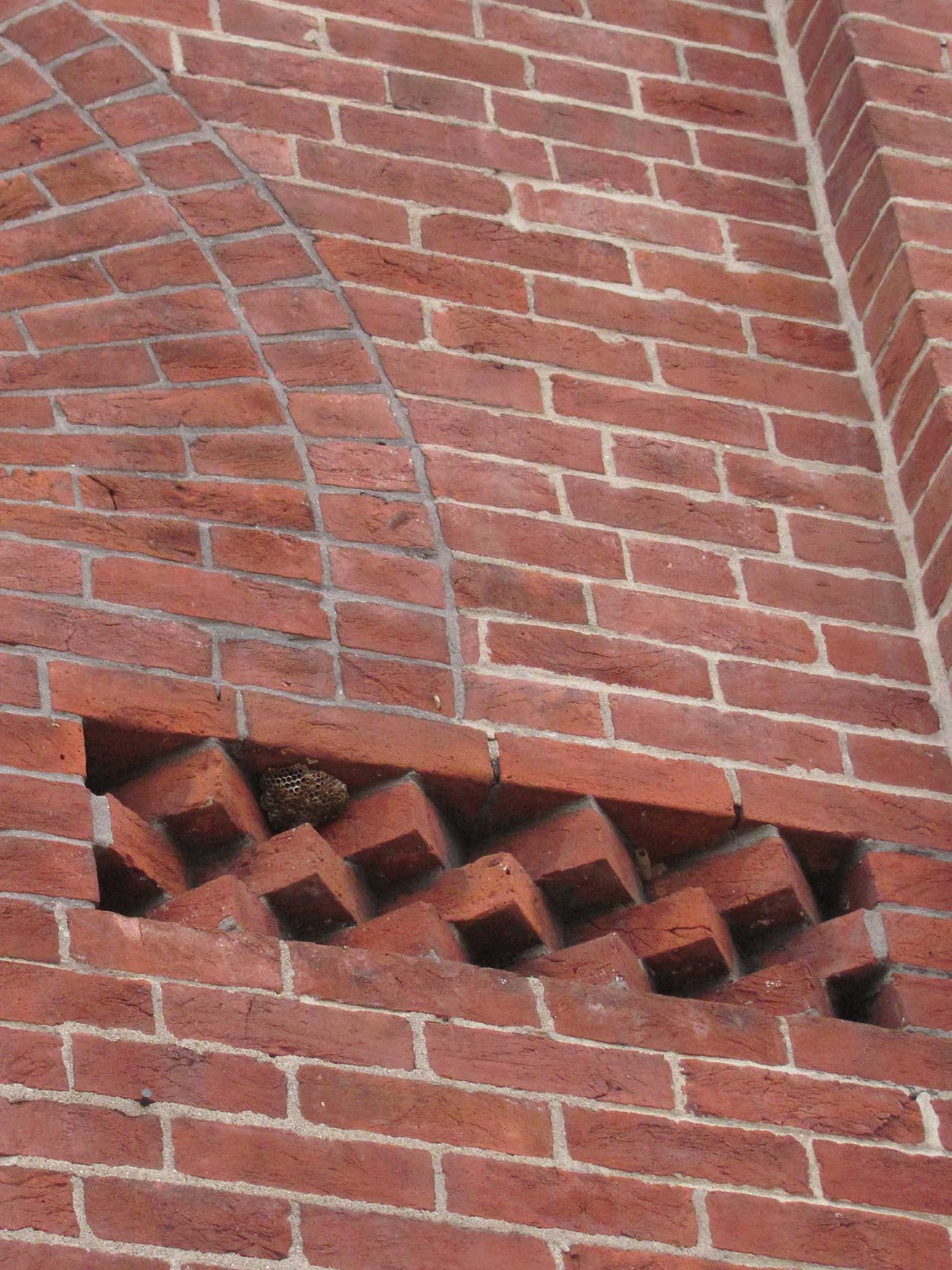 Speedway Daily Photo Textured Tuesday Warm Brick, Cold Glass