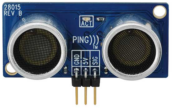PING Ultrasonic Distance Sensor