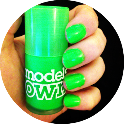 Model's Own Neon Ice in Toxic Apple