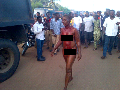 Latest Updates: (Photos)Alleged Female Kidnapper From Togo 