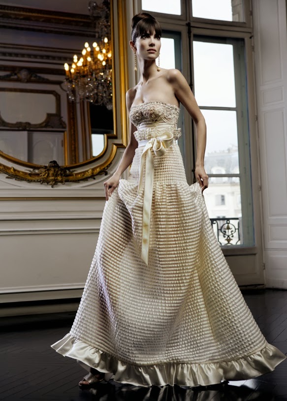 Valentino cream wedding gown Just a pretty bride