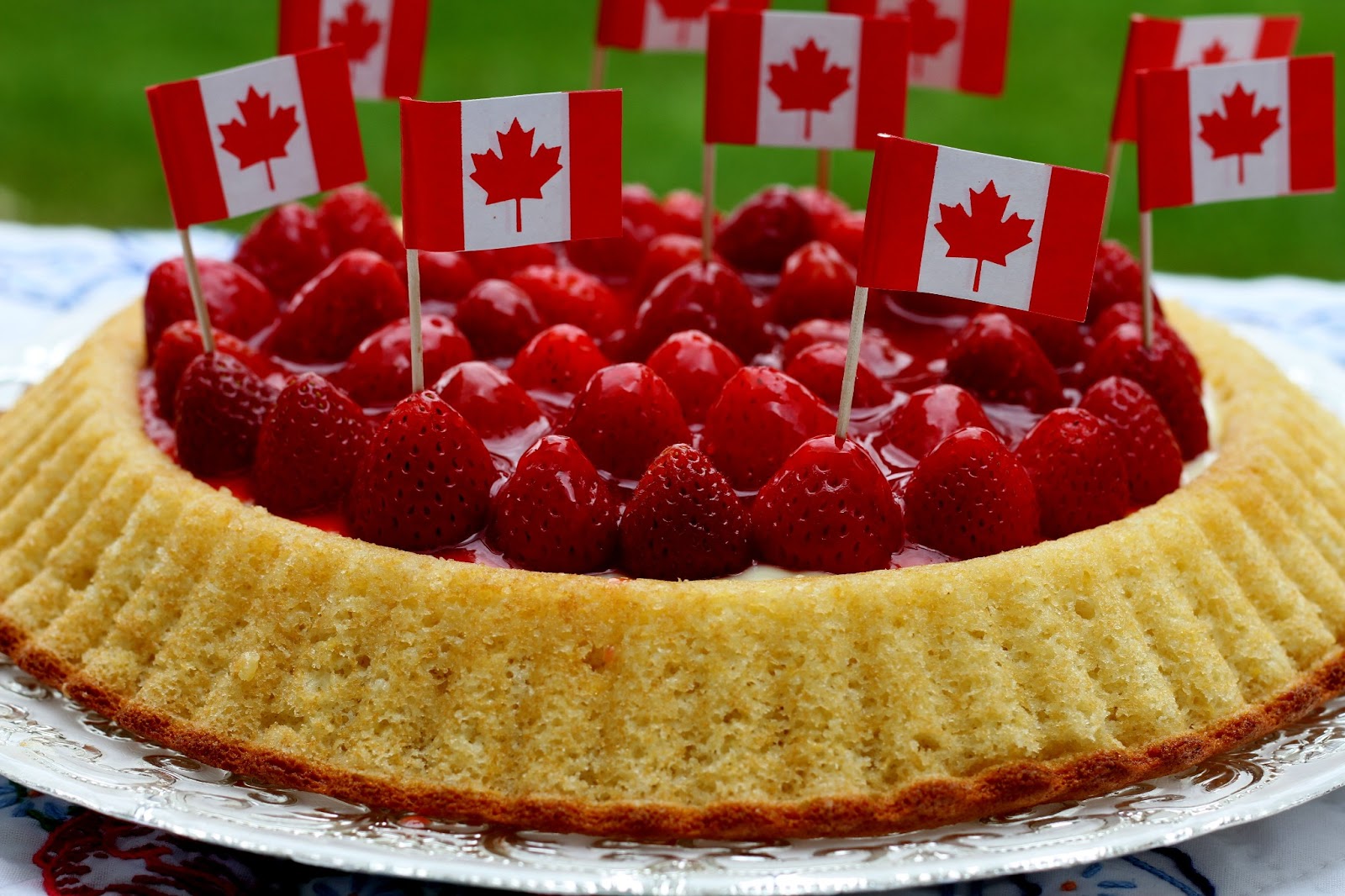 Mennonite Girls Can Cook Canada Day Cake