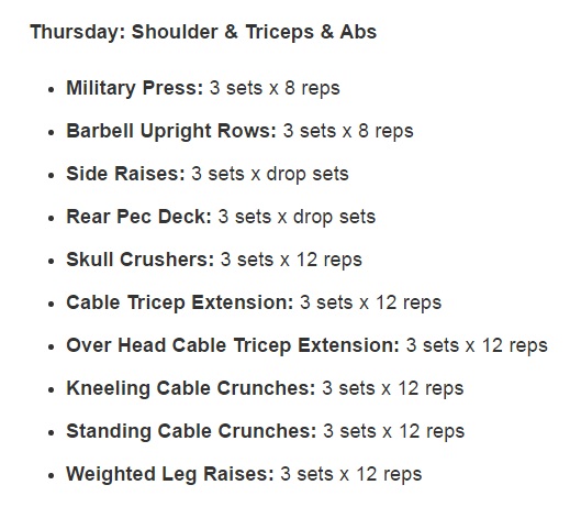 Tavi Castro Workout Routine And Diet Plan Aesthetic Bodybuilding