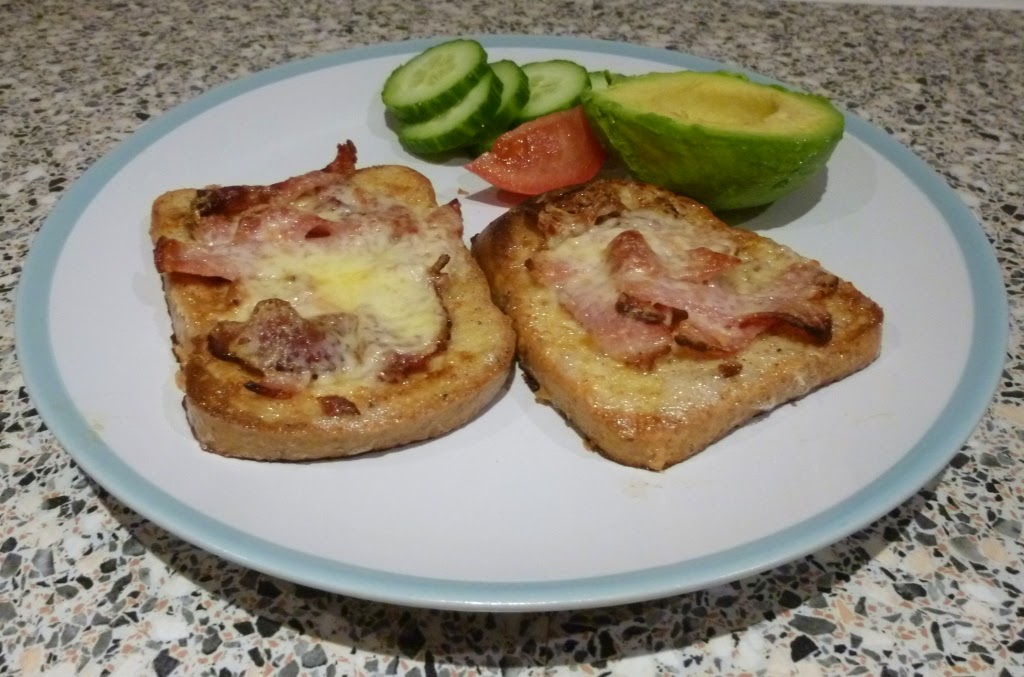 The Ham and Egger Files Gluten free Eggy Bread with Bacon and Cheese