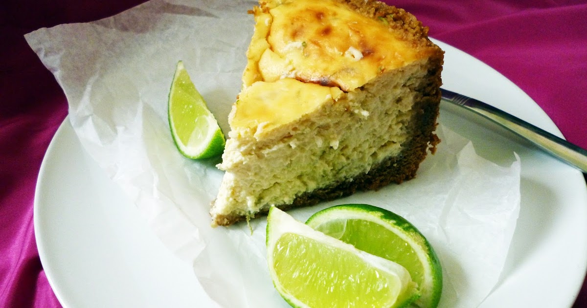 Cake Of The Week Malibu & Lime Cheesecake