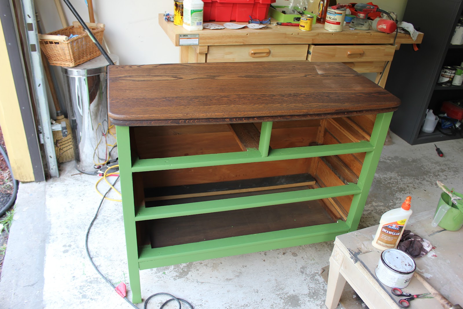 My Passion For Decor White And Neglected Craigslist Dresser Turned