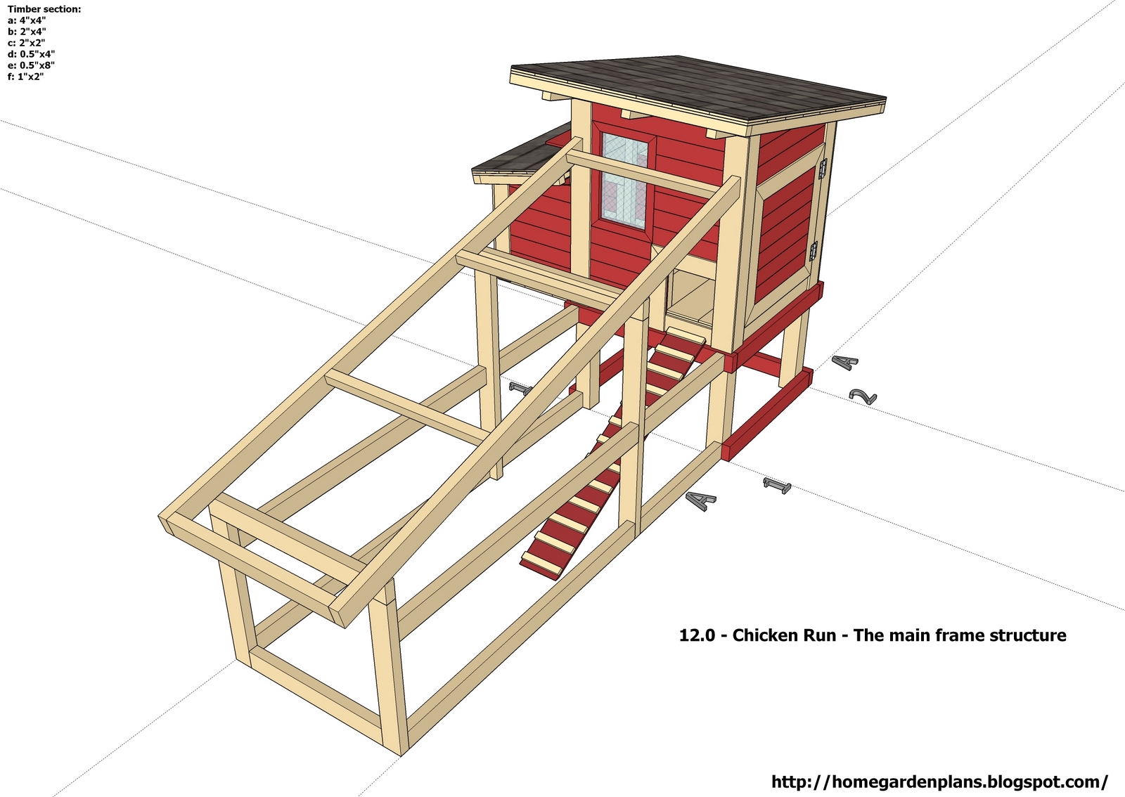 Sntila: Building a portable chicken coop free plan Sntila: Building a portable chicken coop free plan