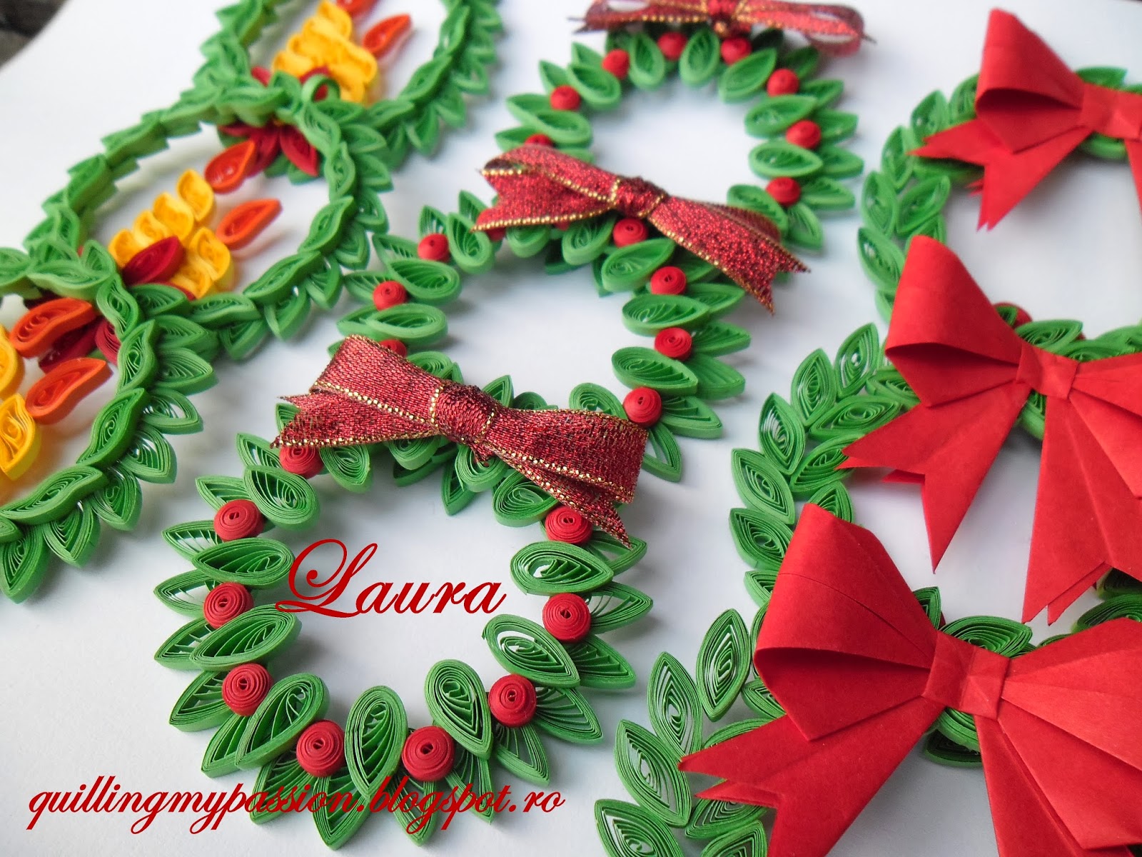 quilling my passion quilled christmas ornaments