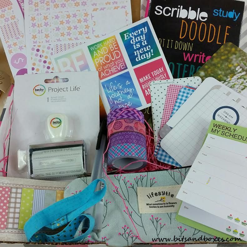 Planner Packs Subscription Box Review December 2015 and Coupon Code