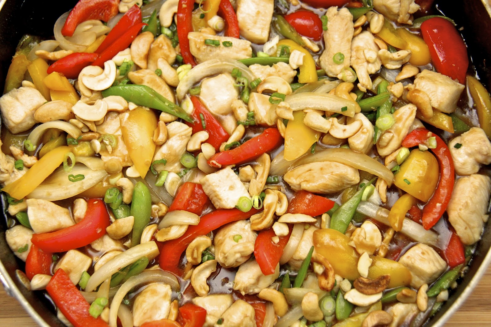 Cashew Ginger Chicken Stir Fry & a Secret Method for Perfect Basmati