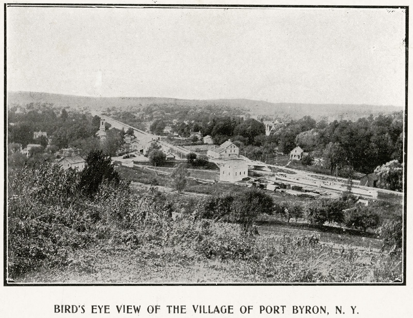 Lock 52 Historical Society of Port Byron, NY Birdseye Views, Part One