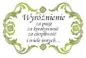 Wyróżnienie od Iwony