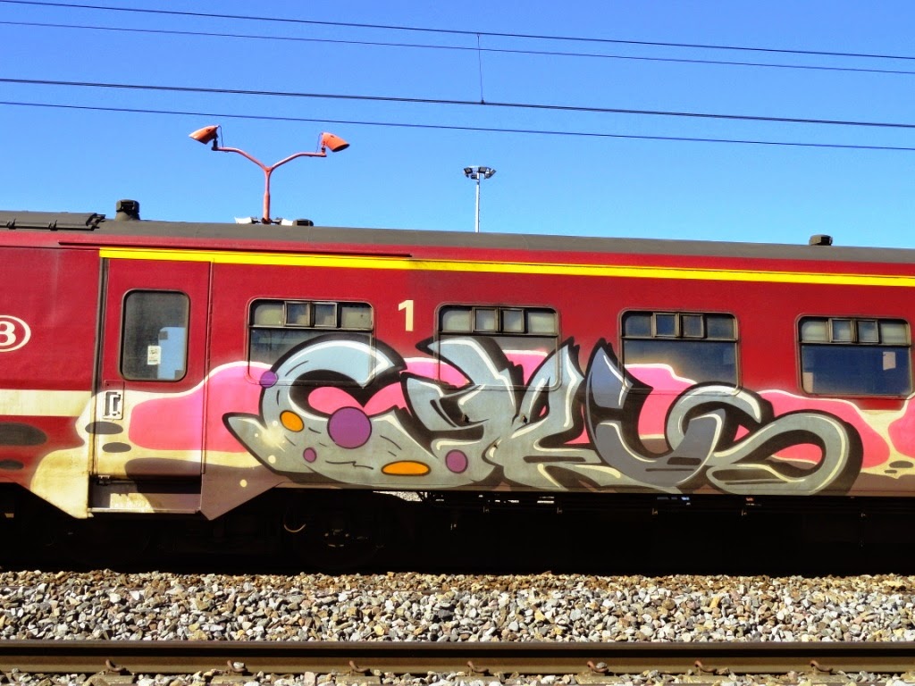 GRAFFITI ART Art On Train