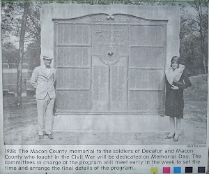 Civil war memorial, 1928.