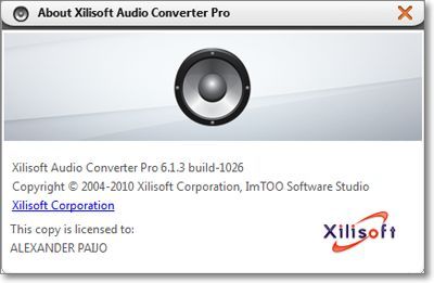 xilisoft audio converter pro 6.5.0 license code xilisoft audio converter pro 6.5.0 license code
