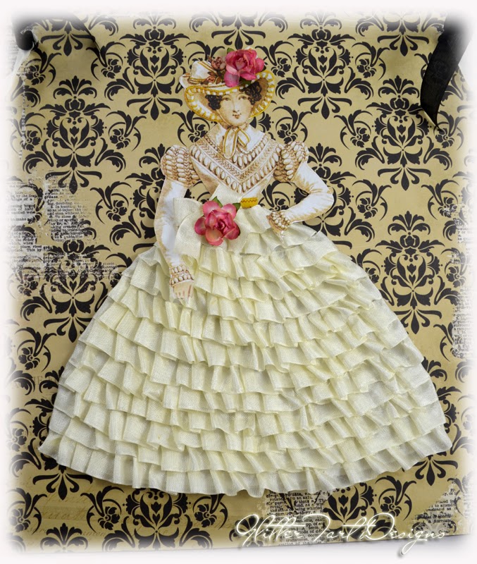 Glitter Tart Designs No Sew Ribbon Doll Tutorial