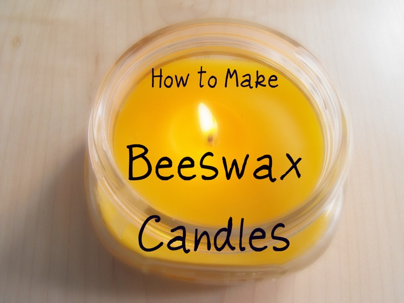 How to Make Beeswax Candles - Homemade Beeswax Candles