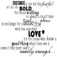 famous love quotes about distance