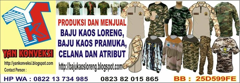 BAJU KAOS LORENG