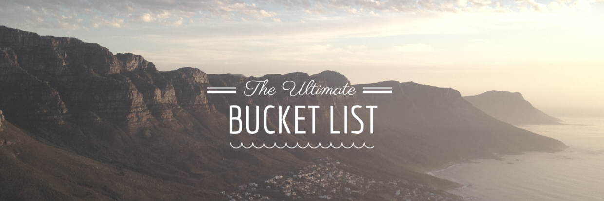 Bucket list