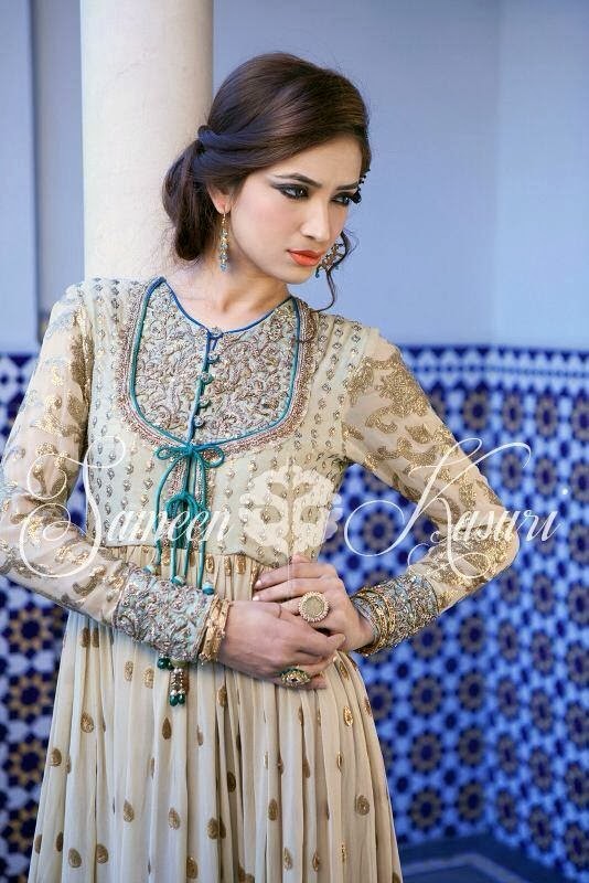 Fashions Indian Hunt World Formal Semi Formal Wear Dresses By Smeen Kasuri Wedding Wear Suits 2014 15 By Sameen Kasuri Beautiful 3 piece shalwar kameez with a chunri dupatta. fashions indian hunt world formal semi formal wear dresses by smeen kasuri wedding wear suits 2014 15 by sameen kasuri