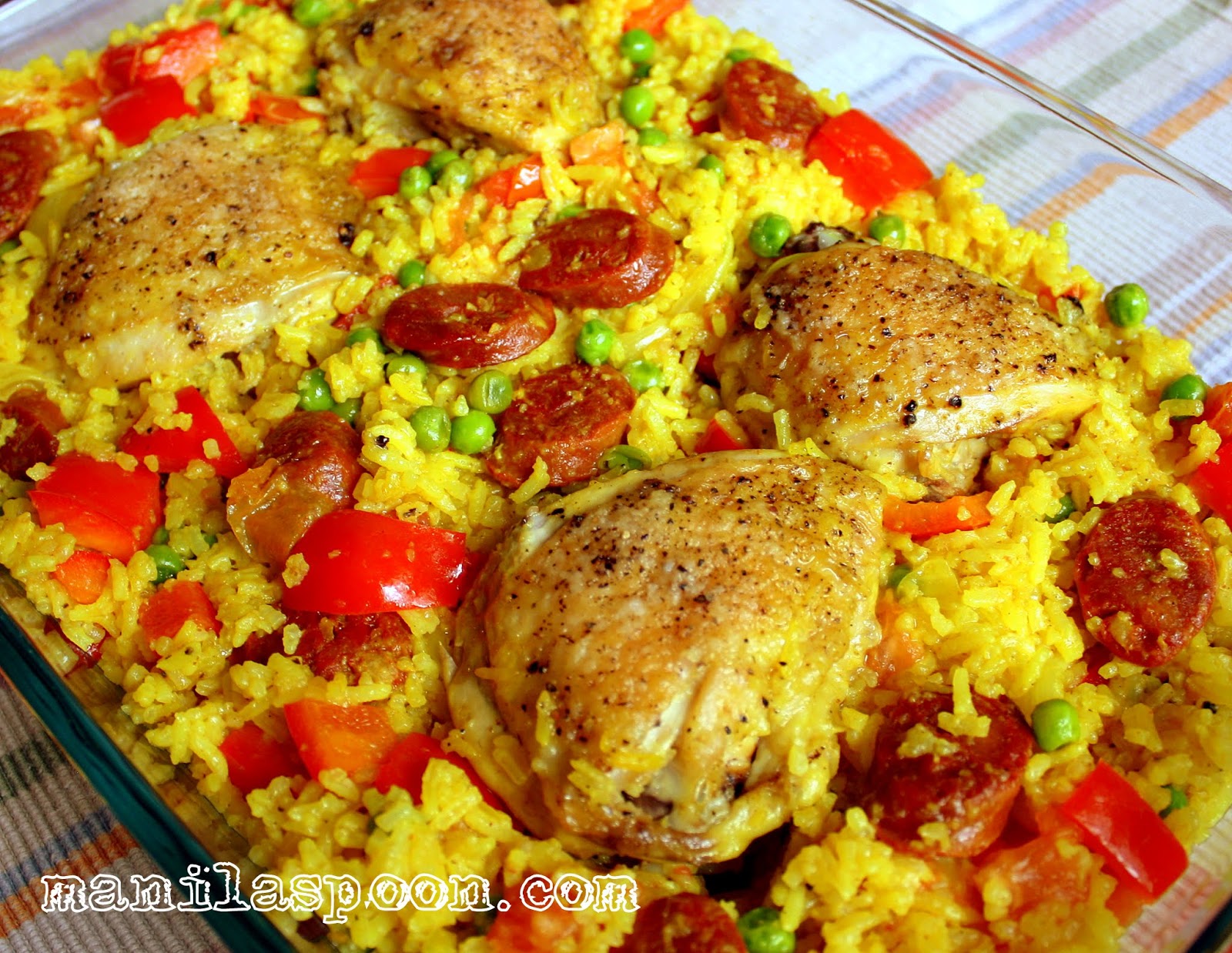 Chicken Paella Recipe — Dishmaps