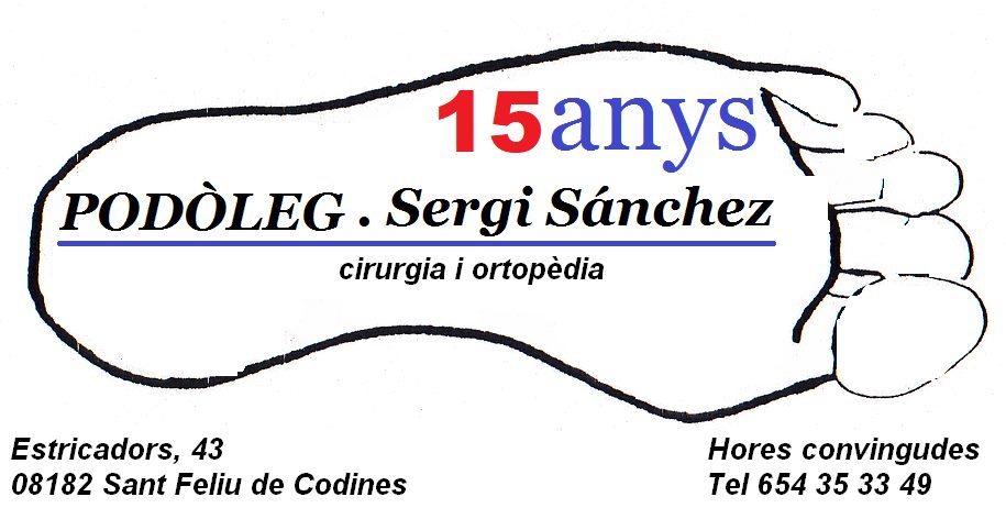 Clínica podològica Dr. Sergi Sánchez