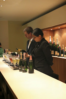 Champagne tasting at Moet & Chandon, Epernay, France