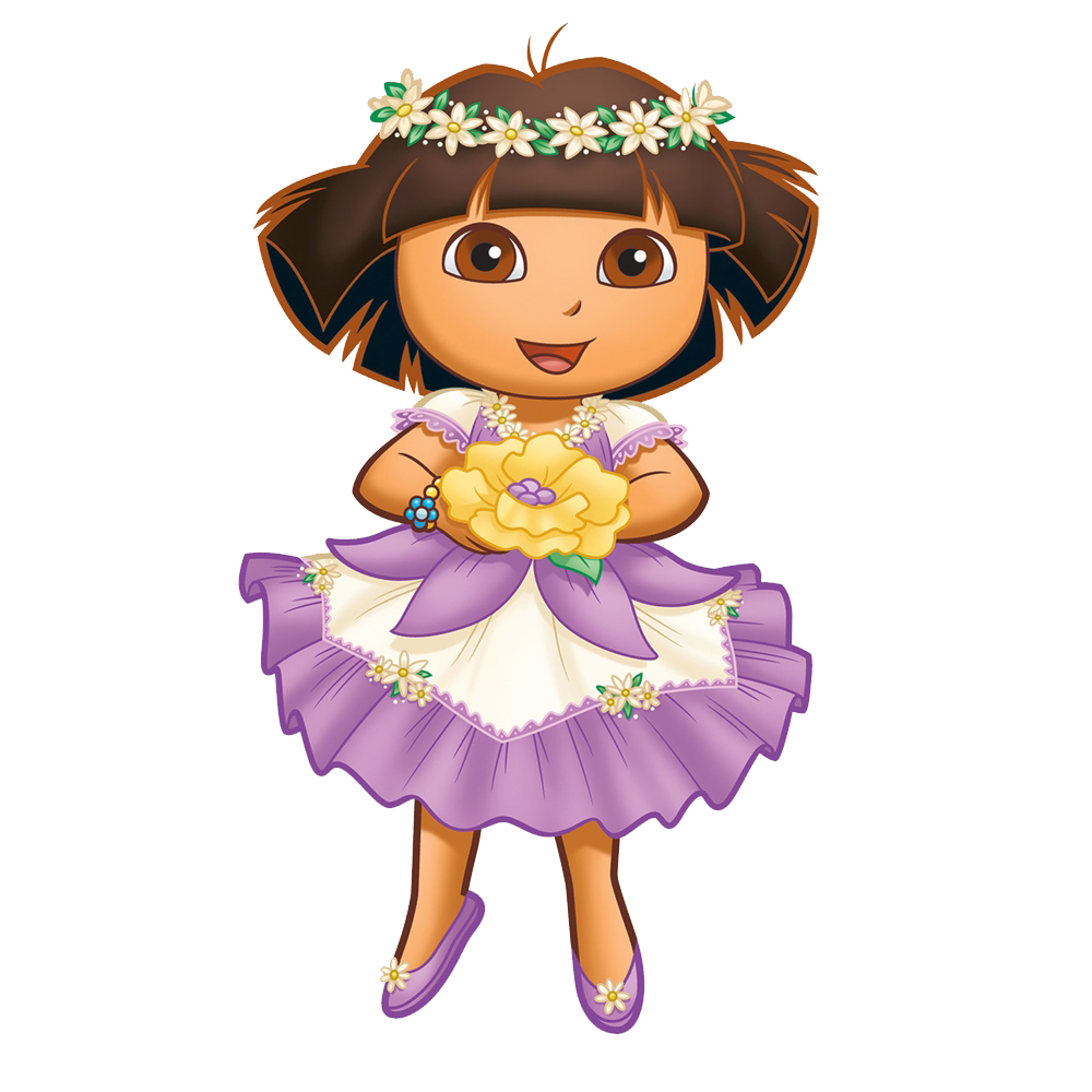 Cartoon Characters: Dora the Explorer PNG pack