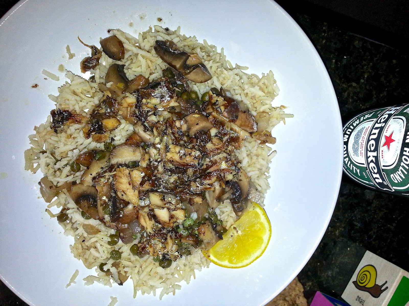 Rice and Smoked Fish!