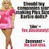 Polémica por supuesta Barbie con sobrepeso 