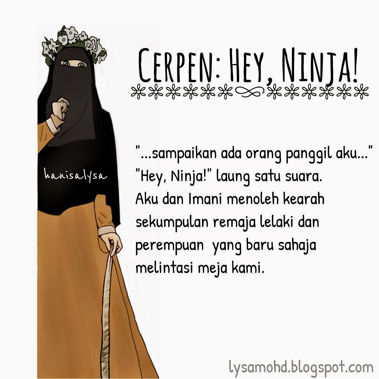 Gambar Vampire Muslimah Cerpen Hey Ninja Tamat Gambar Kartun Pakai