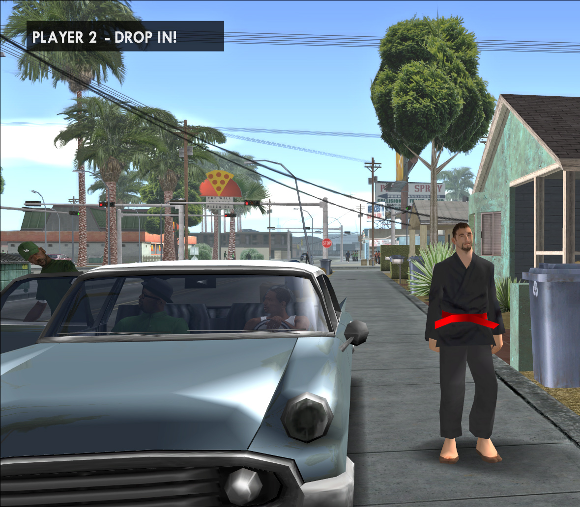 Exclusives features and bugs from 2 Player Deluxe - GTA SA Mod Multiplayer  
