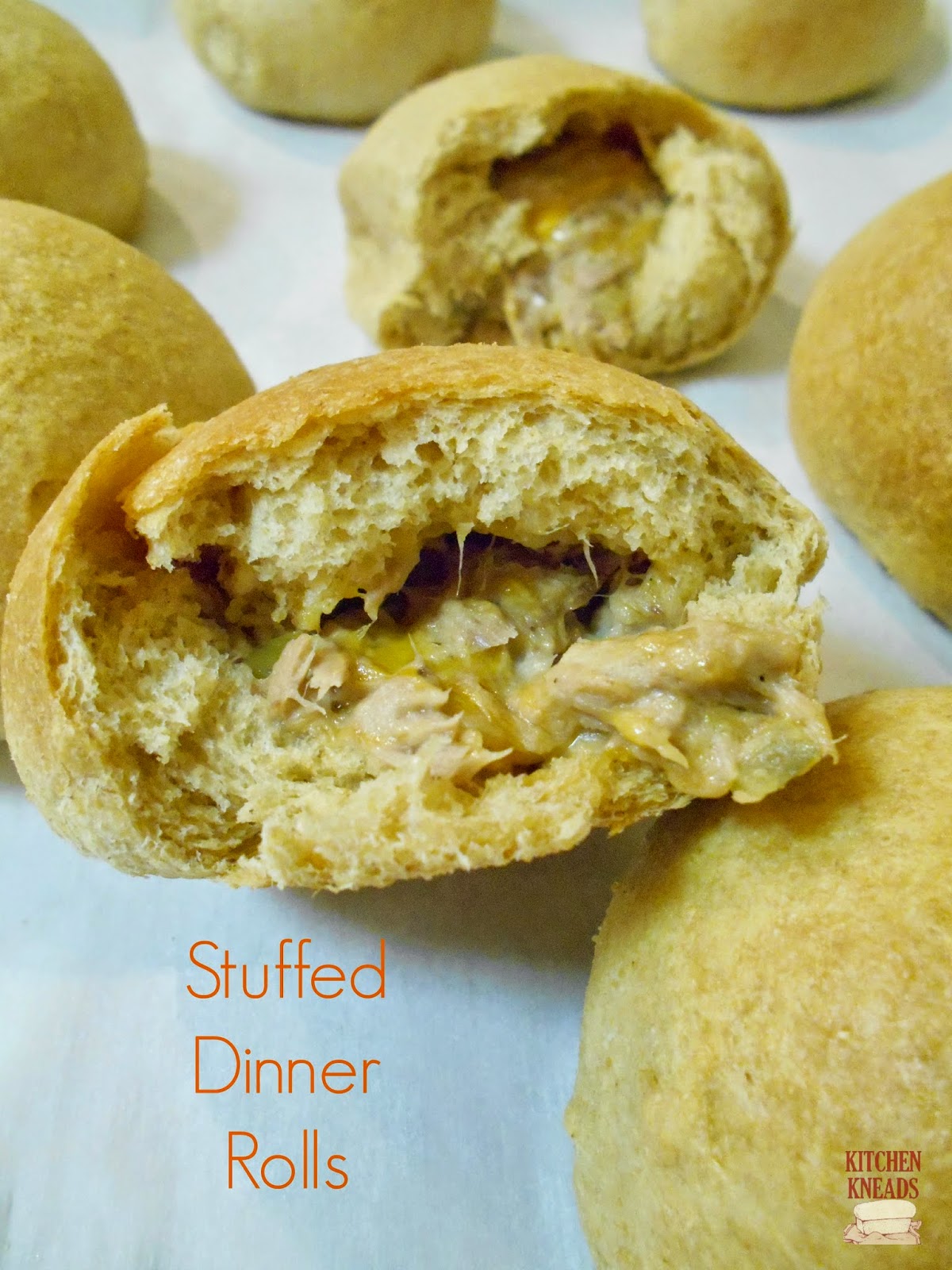 Stuffed Dinner Rolls Kitchen Kneads