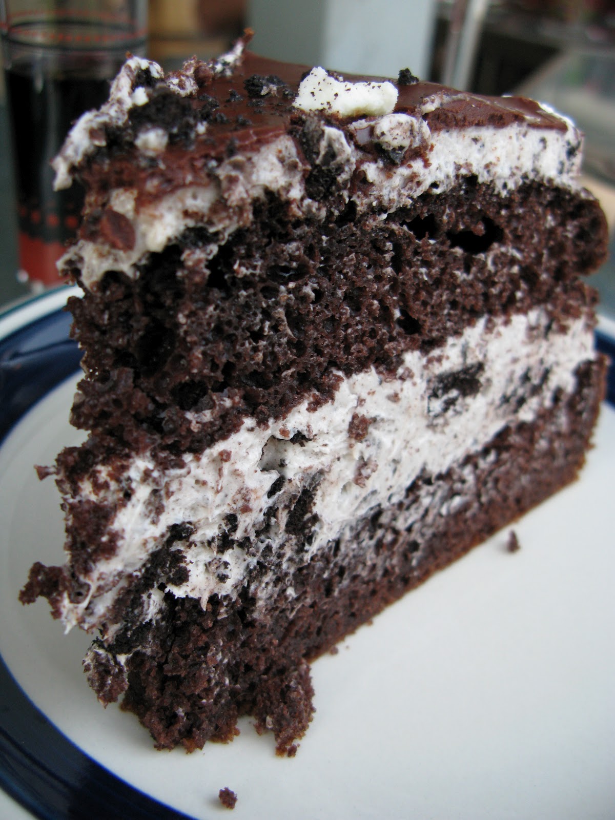 Tortillas and Honey Cookies 'n Cream Layer Cake