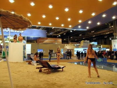 playa de Melilla en Fitur