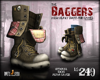 Baggers heavy boots