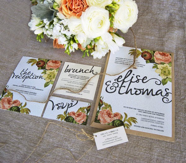 wedding invitations examples