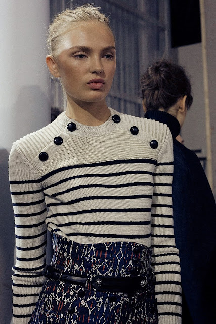 Isabel Marant Fall 2015 Backstage