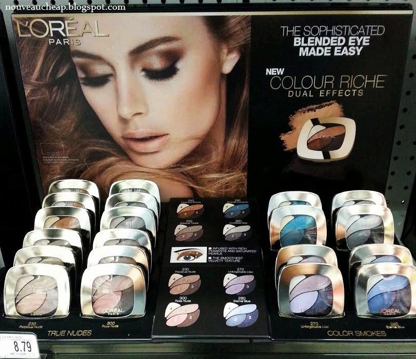 Spotted: NEW L'Oreal Colour Riche Dual Effects Eyeshadow Quads