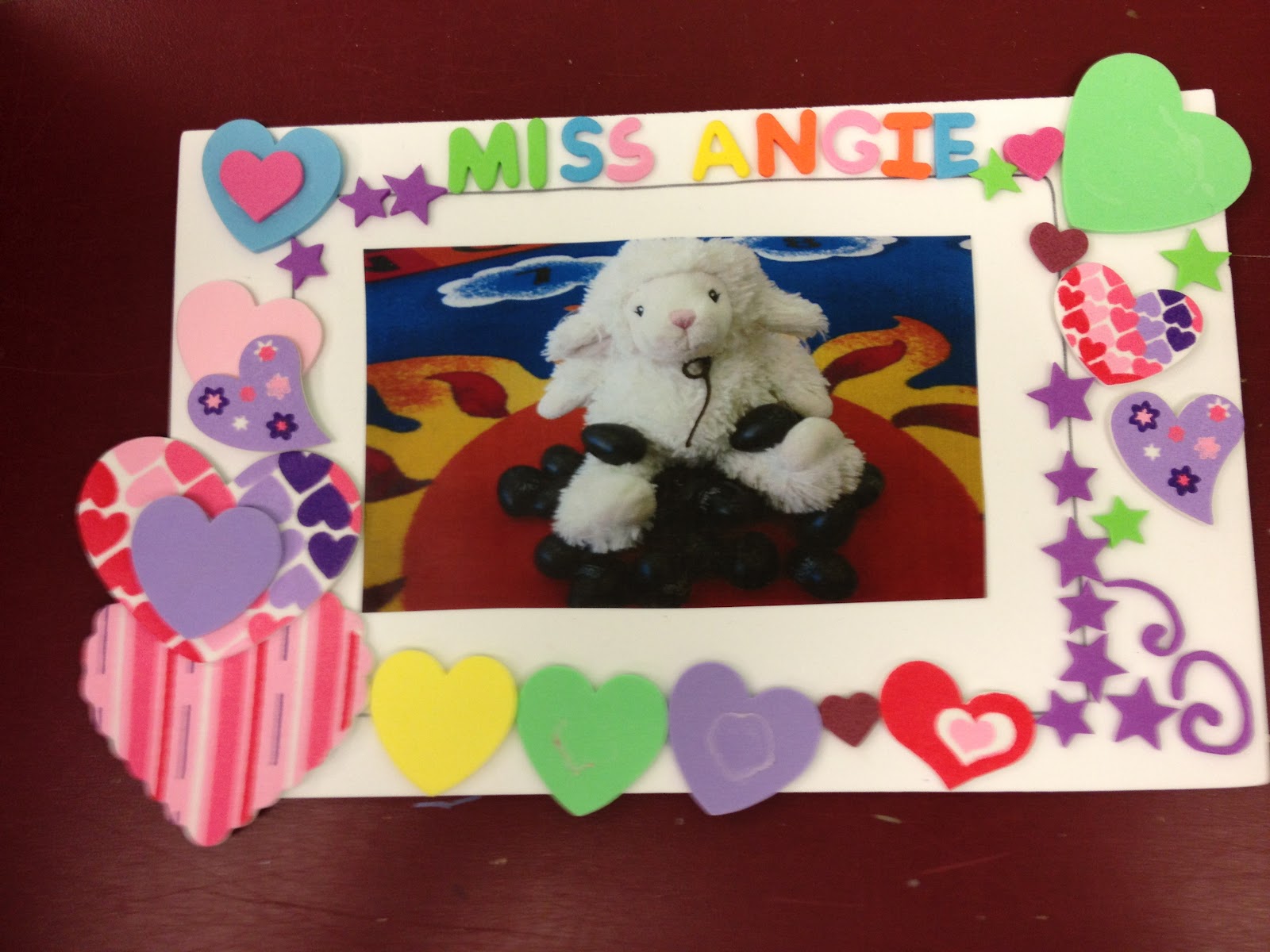 Mrs. Andre's Library Foam Picture Frames