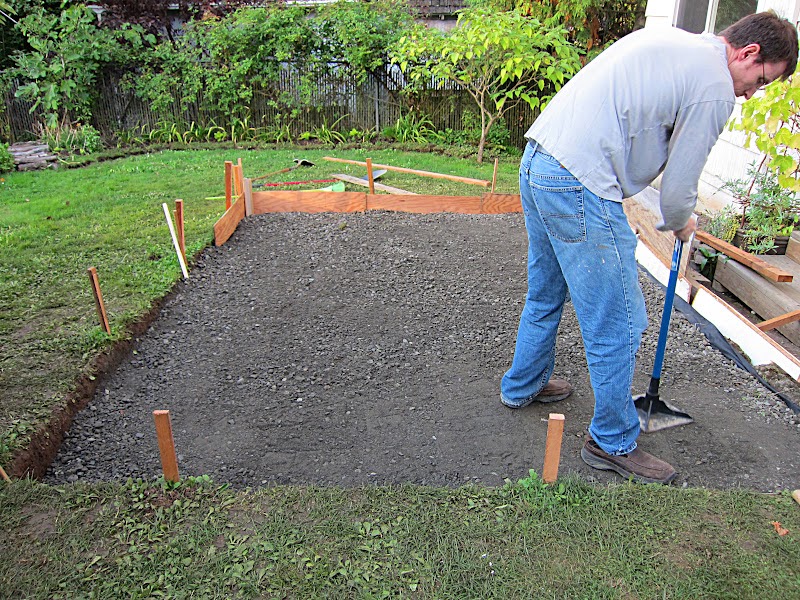 Mutsumi Style DIY Patio vol.2 gravel, sand, and paver. Hardscape!