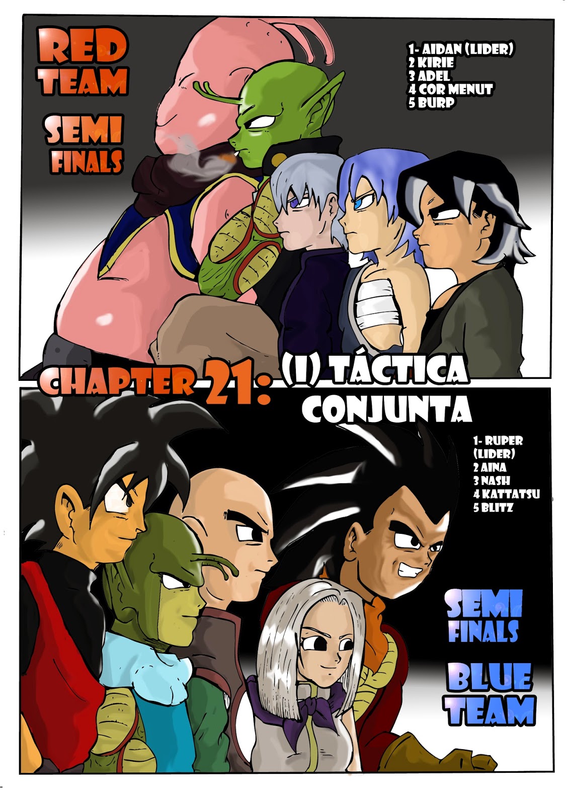 fanmanga: dboth  saga III revelations Chapter 34 sheika gaiden DBOTH+chapter+21+cover