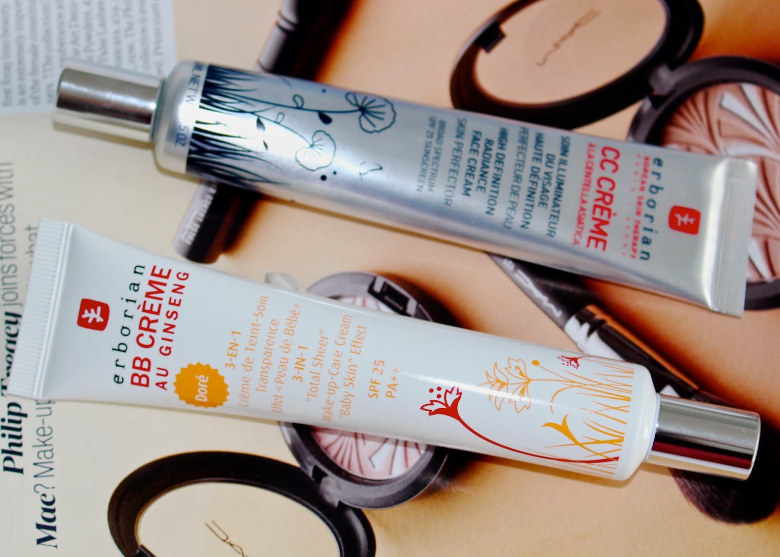 Erborian skincare review including the original BB creme and an amazing sleeping mask