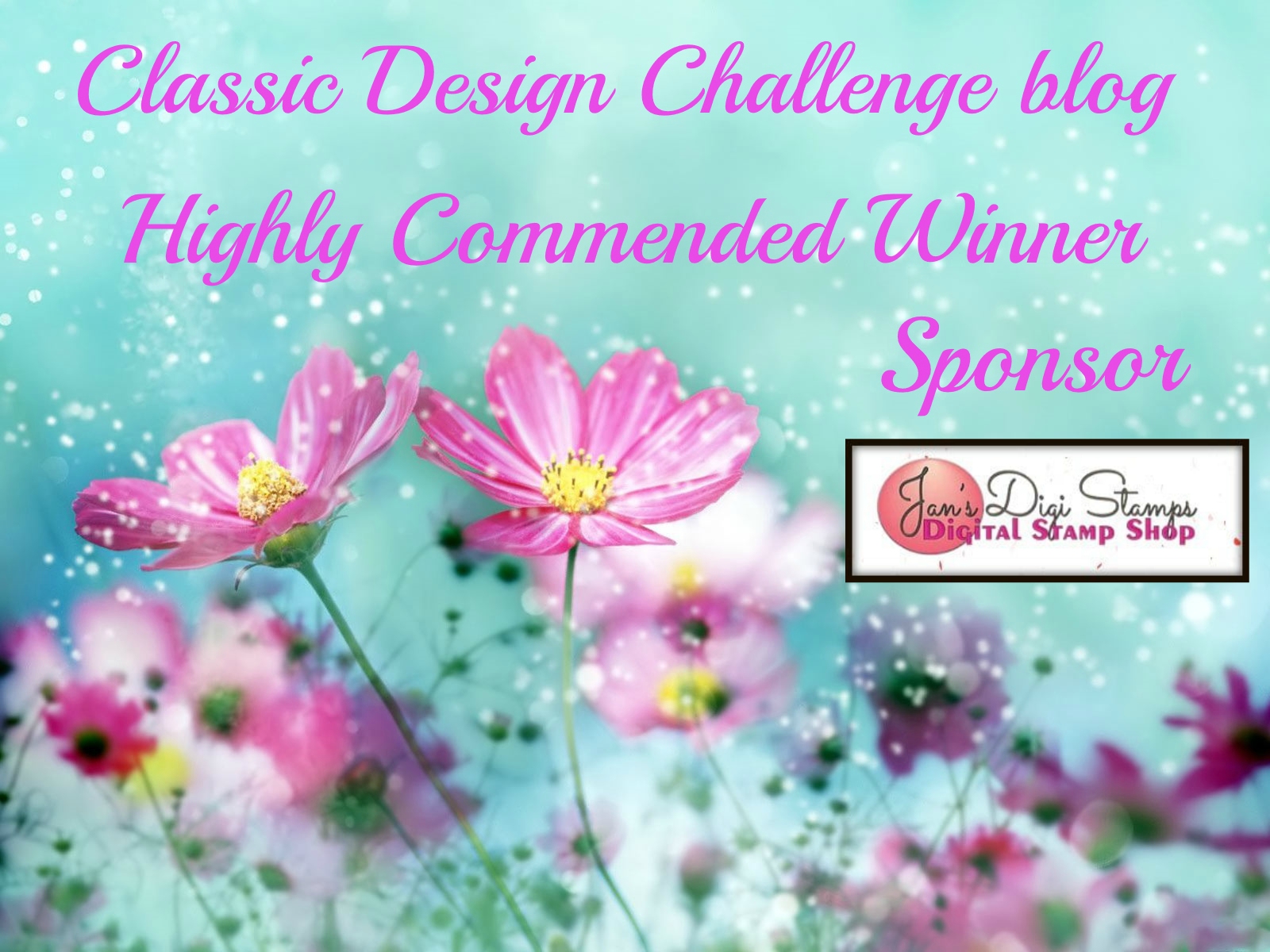 I Was a Highly Commended Winner at Classic Design Challenge