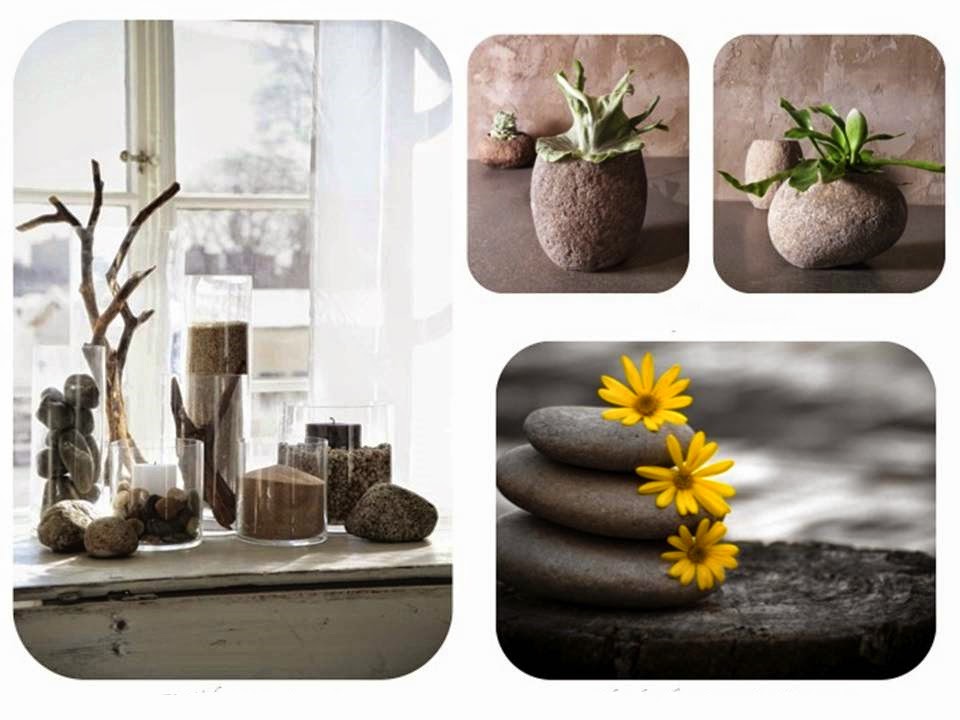 Home Decor Decorating your Dining room table using pebbles and gravel