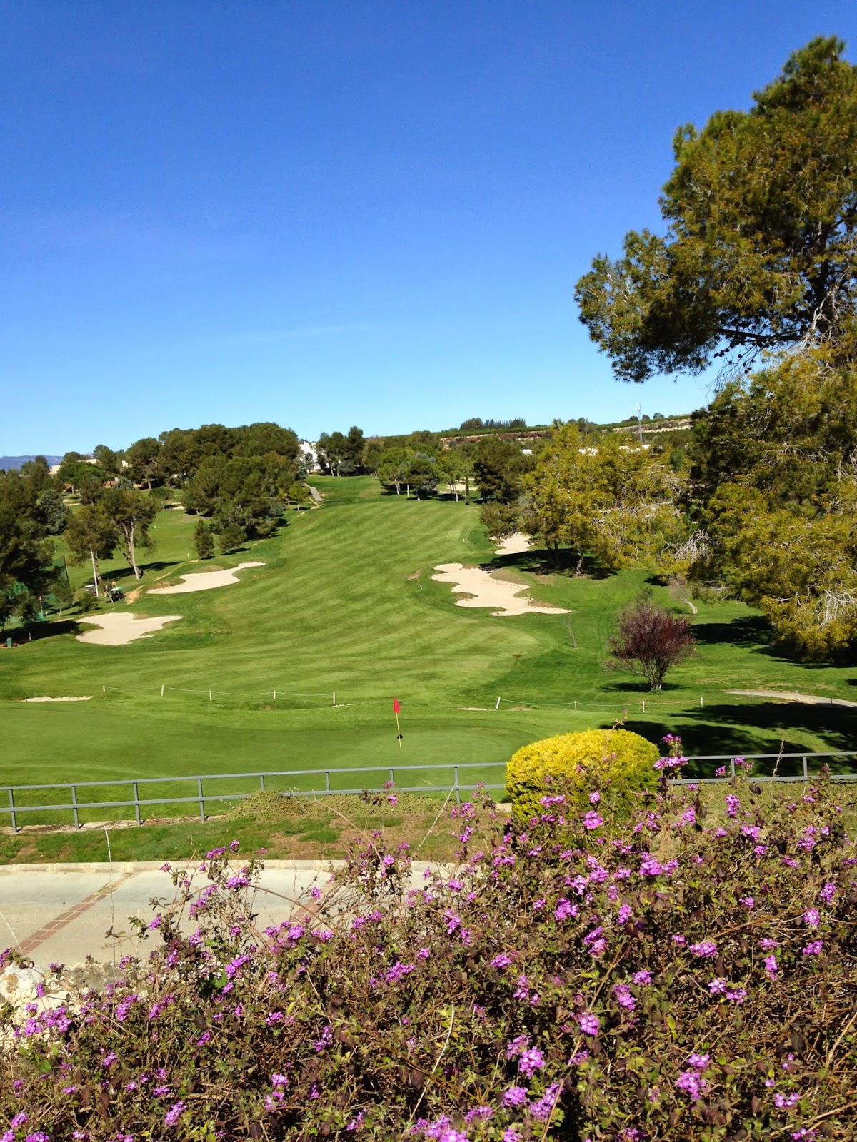 El arriero va Campo de golf El Bosque (Valencia).