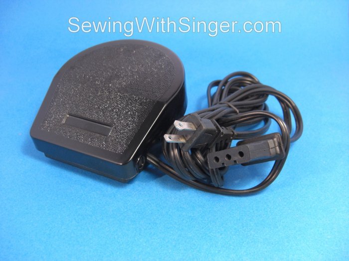 Sewing With Singer Viking Huskylock Foot Control Pedal Sewing Machine
