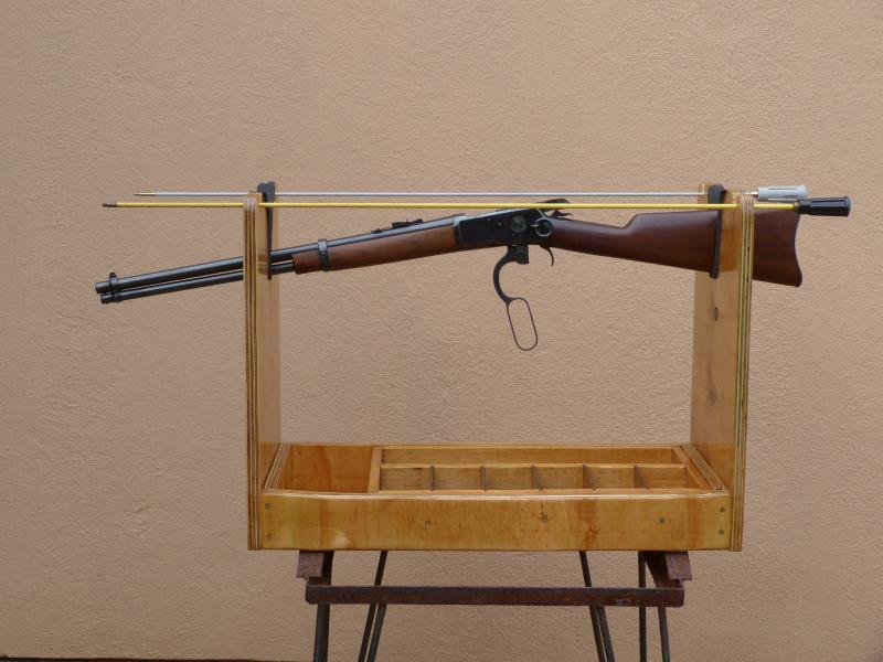 Ballistic Hunter Homemade Rifle Cleaning Stand